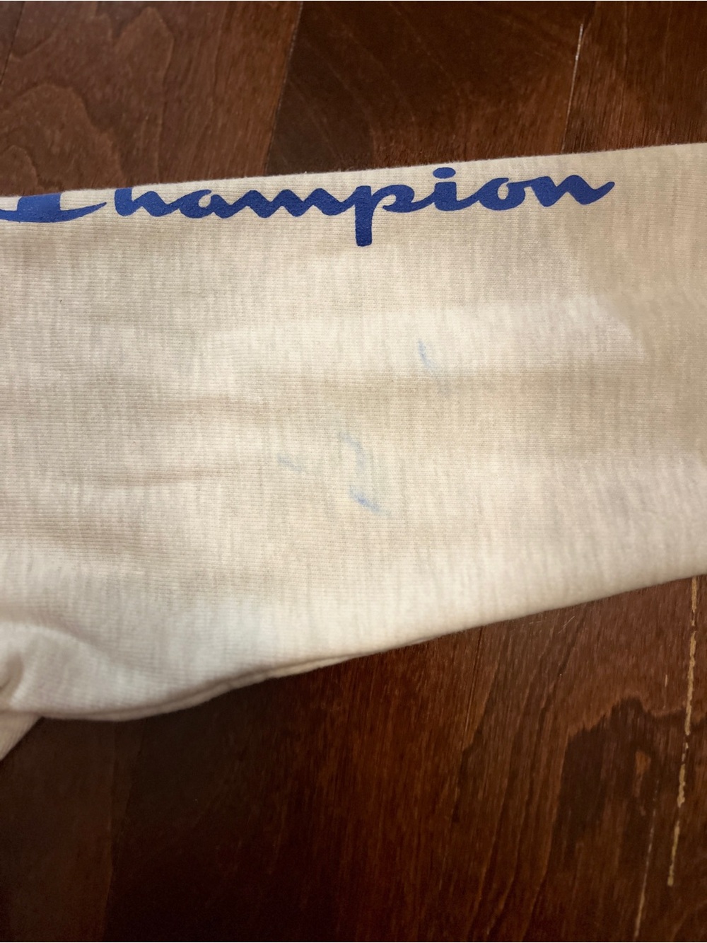 NHL Montreal Canadiens Light Gray Hoodie with Red & Blue Logo - Picture 7 of 7